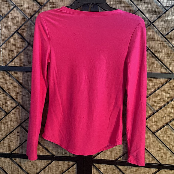 GENTLY USED NO BOUNDARIES 7/9 PINK LONG SLEEVE SHIRT - Picture 5 of 5